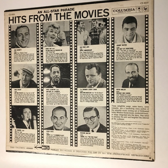 Music Album Vinyl "Movie Theme Hits" - Picture 2 of 8